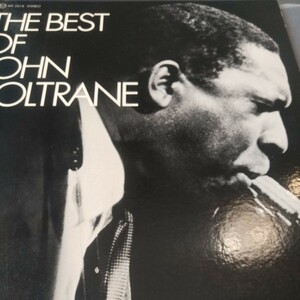 John Coltrane ジョン・コルトレーン The Best of 廃盤 名盤 見開き コーティング 厚ジャケ