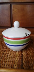  unused Rosenthal Rosenthal sugar pot cover attaching bowl container cafe au lait bowl dead stock waste number Germany case border 