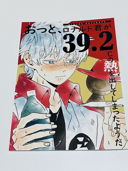 同人誌 吸血鬼すぐ死ぬ ロナドラ ロナルド×ドラルク おっと、ロナルド君が39．2℃の熱を出してしまったようだ コーヤ豆腐