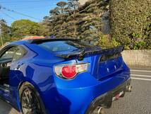 新作　綾織 　リアル　カーボン　BRZ 86　ZN6 ZC6　ルーフ　スポイラー　リヤ　日本製　エアロ 　トヨタ　スバル　_画像2