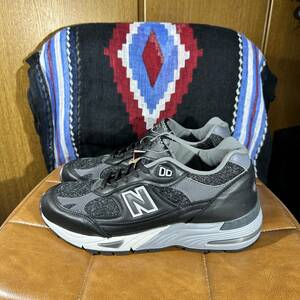 ★未使用品 new balance x Harris Tweed M991 DJ made in England 27.5cm US 9.5 / UK 9.0 ニューバランス 英国製 mita ミタ 990 992★