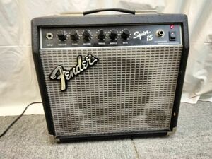 音楽スタジオ閉店出品-02 通電のみ確認済 中古 フェンダー Squier 15 アンプ PFG-8503 スピーカー