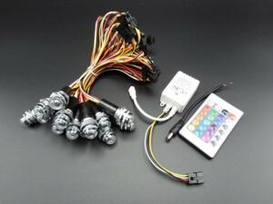 RGB16 color luminescence LED* Pilot lamp 14 piece set RGB controller attaching! [RQPL1]