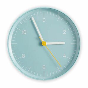 【新品未使用】ジャスパー・モリソン 掛時計 壁時計 ライトブルー　HAY