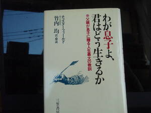 我が息子よ、君はどう生きるか　チェスターフィールド著　　竹内均　訳・解説　三笠書房　配送費出品者負担