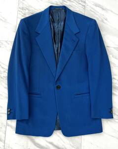  ultra rare rare beautiful goods Gianni Versace 90s vintage cashmere wool tailored jacket 48 blue Gianni Versace Vintage 