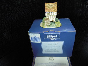 リリパットレーン lillyput Lane Hampton Moat 英国製ミニチュアハウス 箱＆Deeds付き