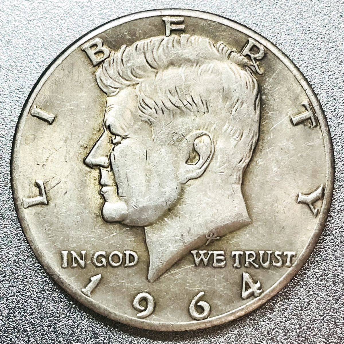 超目玉！ 1964ハーフダラー・ウォーキングリバティ銀貨・ギミック