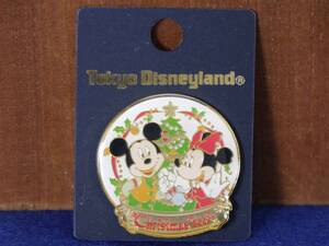  Disney pin badge Mickey & minnie ( Christmas :2000) valuable goods collectors item quick shipping unused goods 