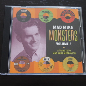 レア 希少 入手困難 マッド マイク モンスターズ MAD MIKE MONSTERS VOLUME 3: A TRIBUTE TO MAD MIKE METROVICH / CD
