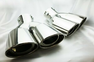  Nissan Teana J32 oval dual muffler cutter 2 piece set 