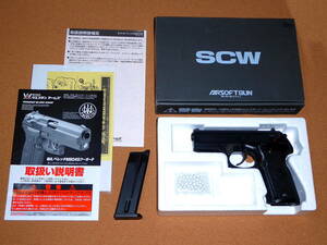 WA SCW BERETTA M8045 COUGAR-F HW クーガーF ヘビーウェイト WESTERNARMS ウエスタンアームズ ガスブローバック ガスガン R7919