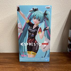 数3個あり【新品未開封】初音ミク レーシングVer ESPRESTO est -Print&Hair- レーシングミク 2019 Team UKYO応援Ver フィギュア　バンダイ