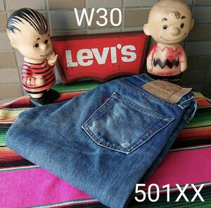 levis リーバイス 501xx W30 ひげ落ち ダメージ no1062