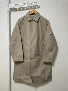 美品☆[B:MING by BEAMS] 21SS 定価20,900 防水 スリーレイヤー ステンカラーコート S ベージュ ビームス