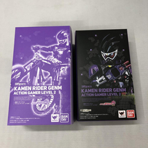 【中古】開封品 バンダイ S.H.Figuarts 仮面ライダーゲンム アクションゲーマー レベル2 エグゼイド 魂ネイション2017[240015230355]_画像2