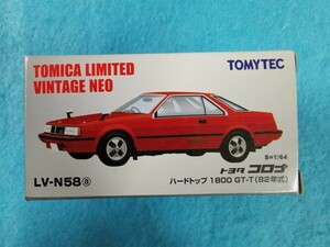 《 トミカ 》 TOMYTEC トミーテック トミカリミテッドヴィンテージネオ LV-N58 a トヨタ コロナ ハードトップ 1800 GT-T (82年式)