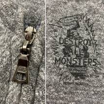 HYSTERIC GLAMOUR DESTROY ALL MONSTERS スウェット パーカー ポンチョ グレー レディース ヒステリックグラマー archive 3020305_画像9