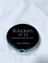 (No1257) 新品 ORA カルバス レッドコアライン 12ポンド 200ヤード巻き 　KALBAS Lead Core Line 12LB 200YD レイクトローリング 芦ノ湖_画像1