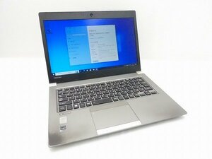 【1円スタート】東芝 dynabook R63/P PR63PEAA547AD81 Core i5 5200U 2.2Ghz 8GB 128GB(M.2 SSD) 13.3インチ HD Windows10 Pro 64bit