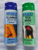 ◇新品　NIKWAX ニクワックス　人気のテックウォッシュ(洗剤)とTX.ダイレクトWASH-IN(撥水剤)◆◇ラスト1_画像1