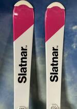 1回使用　スラットナー　子供用スキー板　ピンク　ビンディング　チロリア　130センチ_画像2