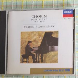 CDアルバム ショパン:ピアノ・ソナタ第2・3番 アシュケナージ