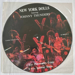 ■1986年 オリジナル 限定 Netherlands盤 New York Dolls feat. Johnny Thunders - Personality Crisis 12”EP 12 DOLLS 1 Antler Records