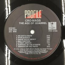 LP Cro-Mags / The Age Of Quarrel PRO-1218 Profile Records US Hardcore NYHC クロマグス ジ・エイジ・オブ・クオーレル_画像5