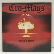 LP Cro-Mags / The Age Of Quarrel PRO-1218 Profile Records US Hardcore NYHC クロマグス ジ・エイジ・オブ・クオーレル_画像1