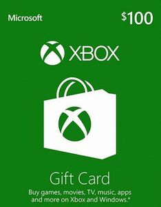  North America version XBOX 360 ONE GIFT gift Microsoft Point $100 dollar code sending prompt decision 