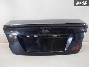 SubaruGenuine VAB WRX STI リア トランク ゲート トRunXポイラーincluded D4S クリスタルブラックシリカ 棚2S4