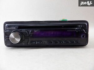 KENWOOD ケンウッド CD再生 AUX 1DIN デッキ プレイヤー レシーバー E242 棚C12