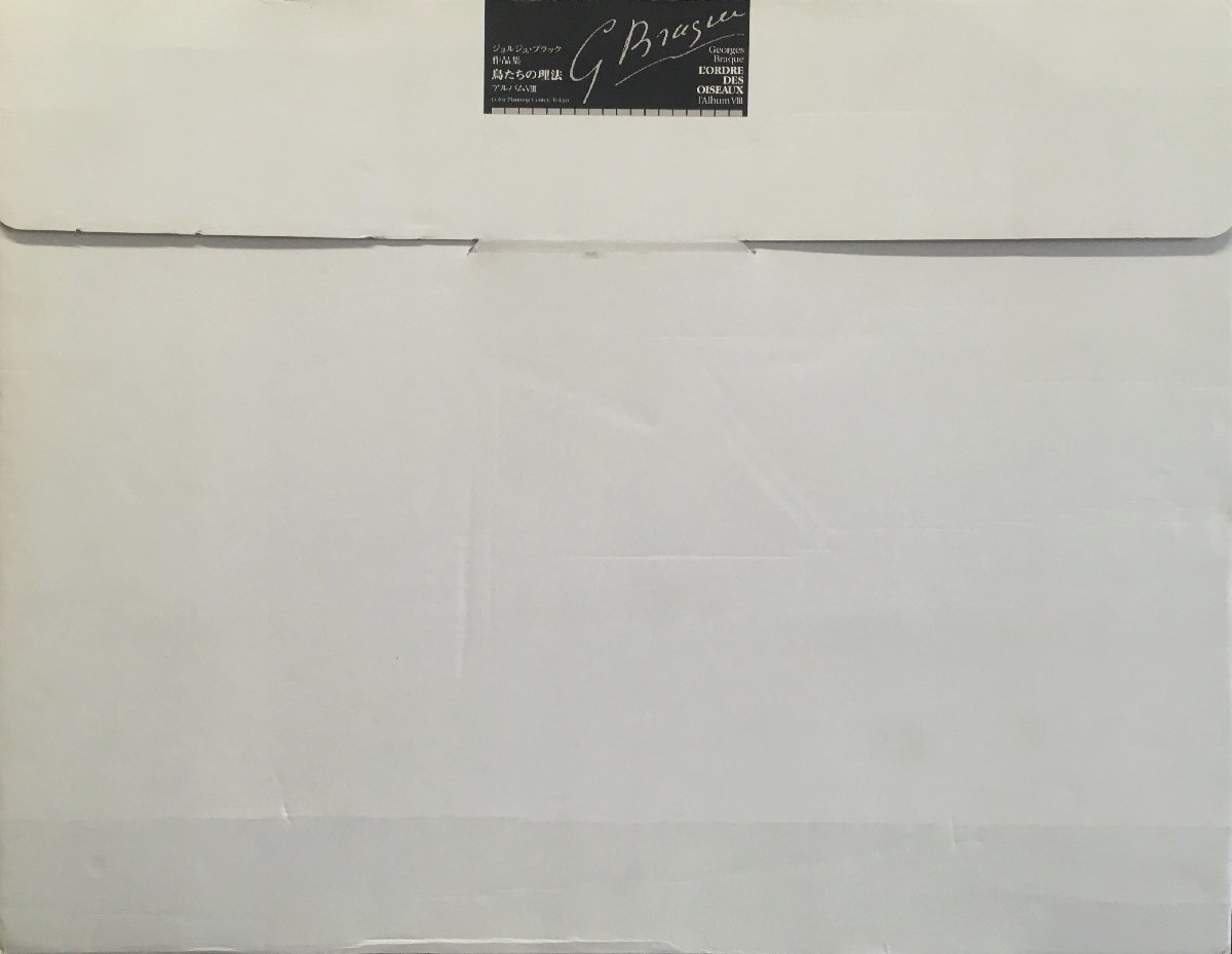 Kompletter Satz von 8 Stücken: Georges Braque Werke: Das Gesetz der Vögel, Limitiert auf 360 Exemplare, Farbplanungszentrum Tokio, 1994, Malerei, Kunstbuch, Sammlung, Kunstbuch