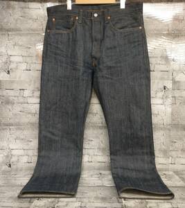 LVC Levi's 501XX 1947年モデル ジーンズ デニムパンツ 復刻 赤耳 ギャラ入り Big E トルコ製 サイズ表記W38 濃紺 店舗受取可