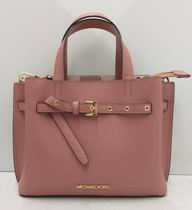 MICHAEL KORS マイケルコース CE-2205 エミリア 2WAY ピンク ショルダー ハンド バッグ