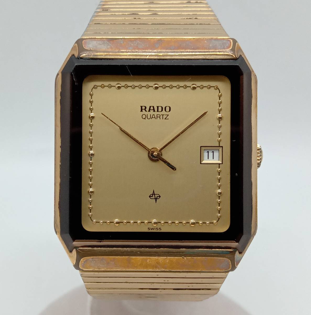 ヤフオク! -rado 時計 クオーツ ゴールドの中古品・新品・未使用品一覧
