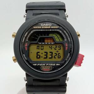 【ジャンク】 CASIO G‐SHOCK FOX FIRE カシオ Gショック フォックスファイア クォーツ メンズ 腕時計 DW-8700 ケース破損 デジタル