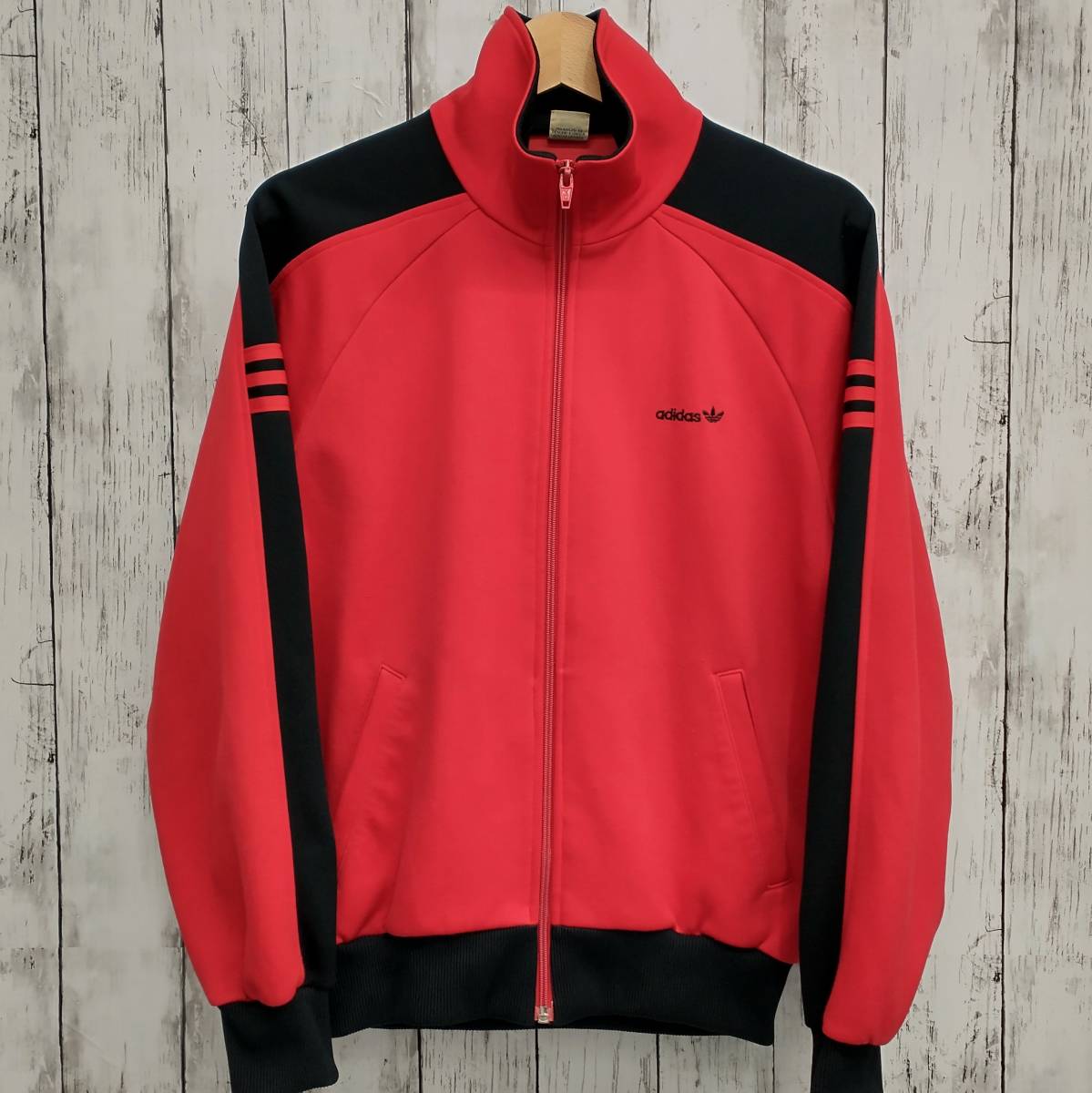 豊富なギフト 80s adidasアディダス 赤紺モデル ジャージ デサント
