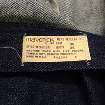 [80s] maverick マーベリック メンズ デニムジーンズ 36 × 36 3E96DEN ベルボトム フレア ヴィンテージ 古着 店舗受取可_画像7