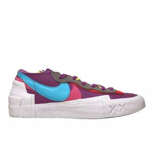 KAWS sacai Nike Blazer Low Purple Dusk カウズ サカイ ナイキ ブレーザー ロー パープルダスク DM7901-500 サイズ27.0cm