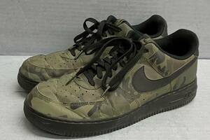 NIKE Air Force 1 ナイキ メンズ スニーカー 718152-203 27.5cm US9.5 カモフラージュ カーキ