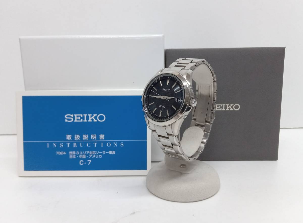 2023年最新】ヤフオク! -seiko ドルチェ 電波ソーラーの中古品・新品