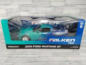 1/18 FALKEN TIRES 2010 FORD MUSTANG GT GREENLIGHT collectibles