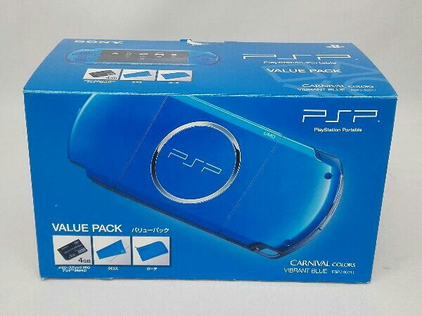 SIE PSP プレイステーション・ポータブル バイブラント・ブルー PSP ...