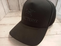 ARC’TERYX LOGO TRUCKER HAT キャップ ブラック アークテリクス フリーサイズ_画像1