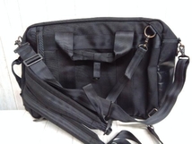 PORTER HEAT 3WAY backpack shoulder briefcase BLACK ポーター リュック ショルダー ブラック_画像2