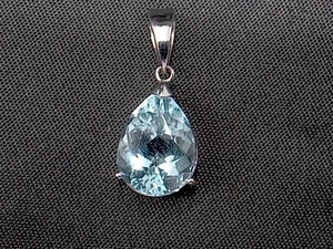 Pt900 platinum white gold pendant top approximately 3.6g lady's accessory store receipt possible 