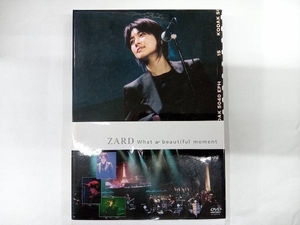 DVD What a beautiful moment　ZARD