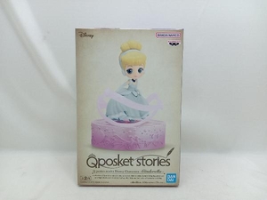 未開封品 シンデレラ B(台座:ピンク) Q posket stories Disney Characters -Cinderella- フィギュア バンプレスト